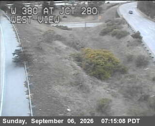 I-380 : at Jct 280 live camera view