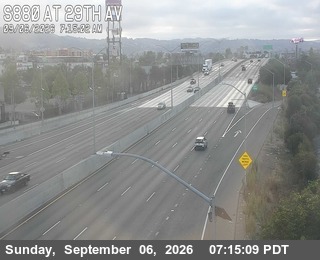 I-880 : AT 29TH AV live camera view