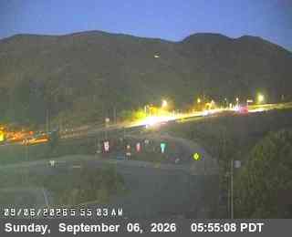 US-101 : at Bowers Vista Point Exit live camera view