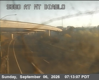 I-680 : at Mt Diablo live camera view