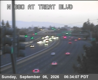 I-680 : at Treat Bl live camera view