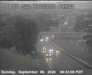 I-80 : at JWO Redwood Pkwy live camera view