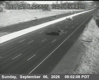 I-80 : at Lagoon Valley Rd live camera view