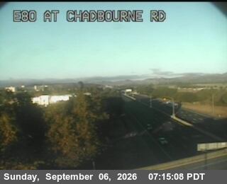 I-80 : at Chadbourne Rd live camera view