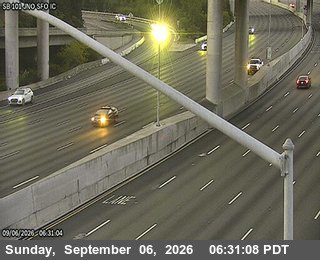 US-101 : AT JNO SFO IC live camera view