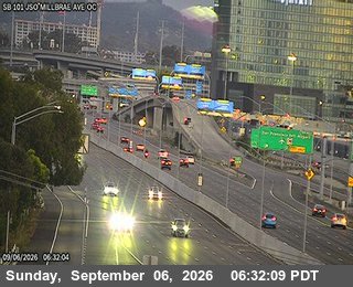US-101 : at JSO Milbrae Av OC live camera view