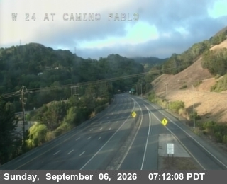 SR-24 : at Camino Pablo live camera view