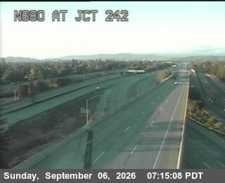 I-680 : AT JCT 242 live camera view