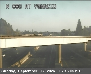 I-680 : at JSO Oakvale Rd OC live camera view
