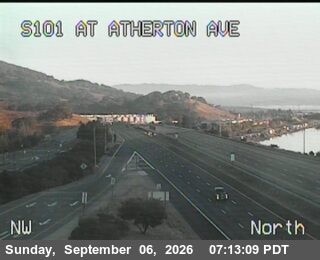 US-101 : at Atherton Ave live camera view