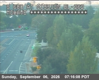 I-680 : at Mission Bl - 262 live camera view