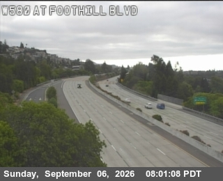 I-580 : at Foothill Blvd live camera view