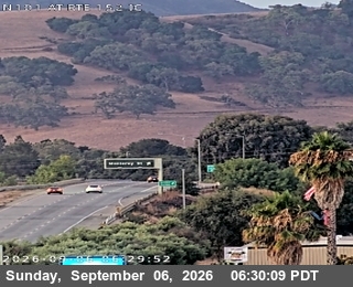 US-101 : AT RTE 152 IC live camera view