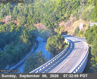 SR-17 : at Santa Cruz Av live camera view