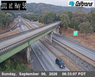 US-101 : SR-58 live camera view