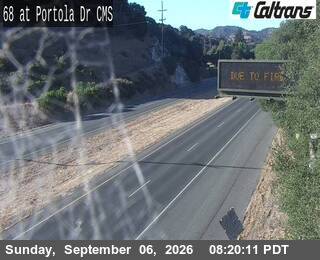 SR-68 : East of Portola Drive live camera view