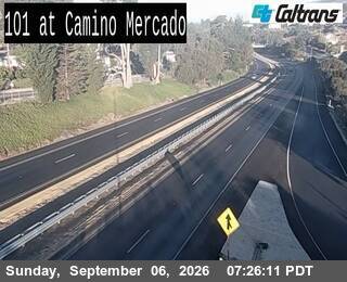 US-101 : Camino Mercado live camera view