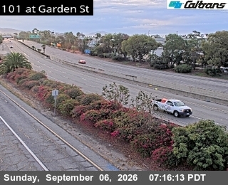 US-101 : Garden Street live camera view