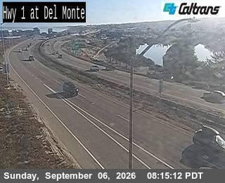 SR-1 : North of Del Monte Blvd live camera view