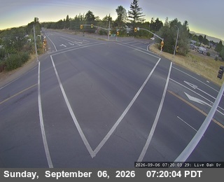 SR-29: Live Oak (Kelseyville) - North live camera view