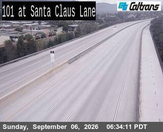 US-101 : Santa Claus Lane live camera view