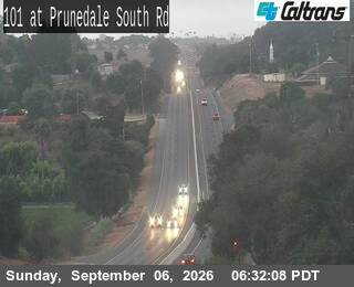 US-101 : South Rd in Prunedale live camera view