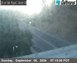 US-101 : San Miguel Canyon Rd live camera view