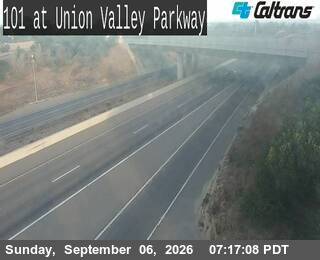 US-101 : Union Valley Parkway live camera view