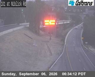 US-101 : Niblick Road live camera view