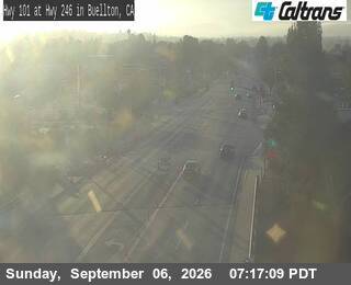 US 101 : SR-246 live camera view