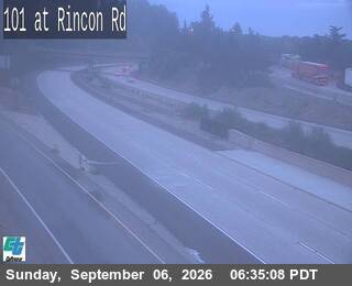 US-101 : SR-150 Rincon Road live camera view