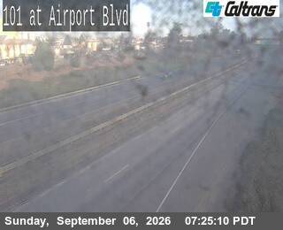 US-101 : Airport Blvd live camera view