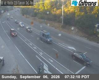 SR-68 : Canyon Del Rey Boulevard live camera view