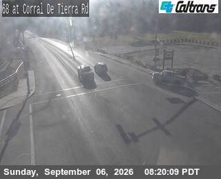 SR-68 : Corral de Tierra Road live camera view