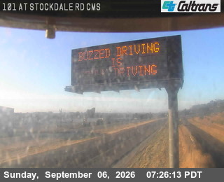 US-101 : Stockdale Road live camera view