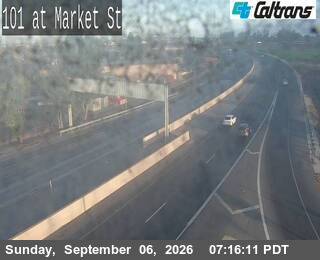 US-101 : Market Street live camera view