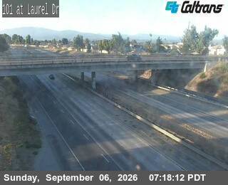 US-101 : Laurel Drive live camera view