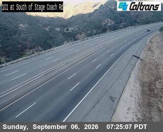 US-101 : South of Old Stagecoach Road live camera view