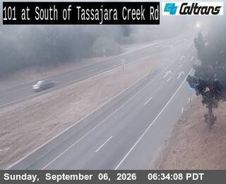 US-101 : South of Tassajara Creek Road live camera view