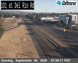 US-101 : Del Rio Road live camera view
