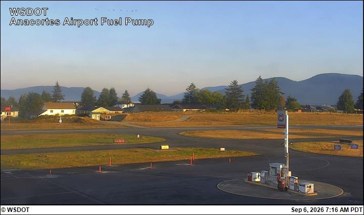 Anacortes Airport Fuel Pump live camera view