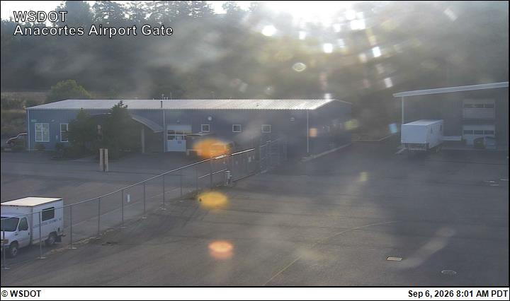 Anacortes Airport Gate live camera view