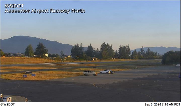 Anacortes Airport North live camera view