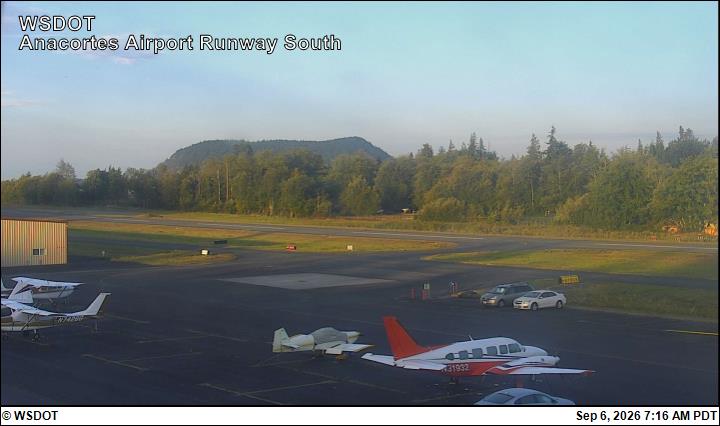 Anacortes Airport South live camera view