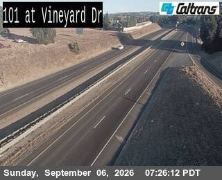 US-101 : Vineyard Drive live camera view