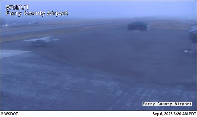 Ferry County Airport live camera view