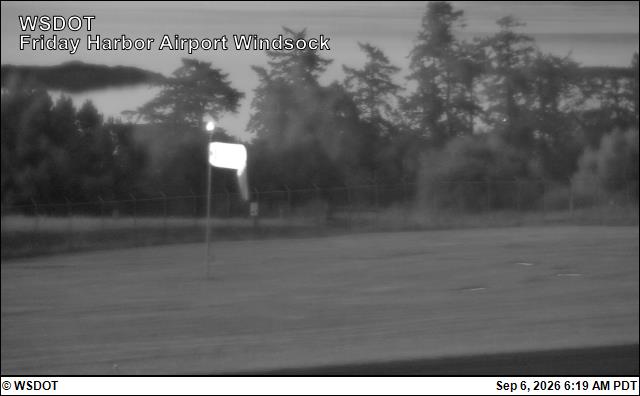 Friday Harbor Airport Windsock live camera view