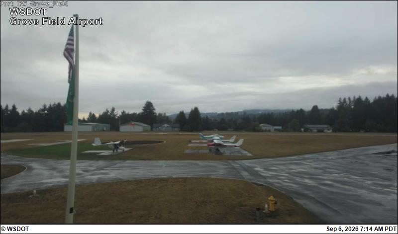 Grove Field Airport live camera view