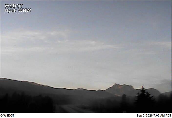 Hyak Looking West-Northwest live camera view