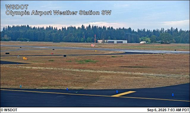Olympia Regional Airport Weather Station live camera view